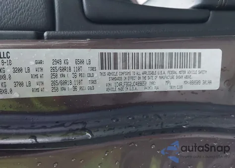 2018 Jeep Grand Cherokee Limited 4X4 z USA, uszkodzony, nr VIN 1C4RJFBG2JC489650